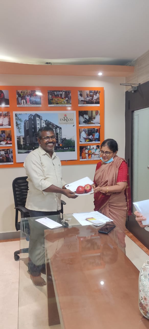 Mrs. S.R.Radhika , Ramakripa , parthasarthypuram, T.Nagar, Flat Owner-B-1